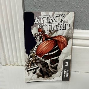 Attack On Titan Volume 3 Anime Manga Book